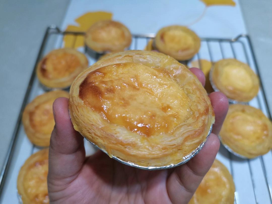 全蛋蛋挞，蛋挞液刚刚好够12个的神秘配方