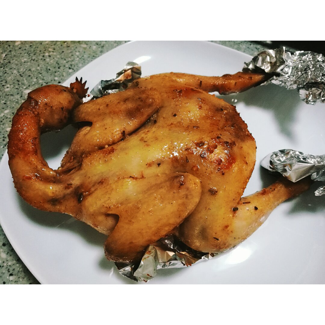 袋袋烤鸡--自制腌料+脆皮秘籍