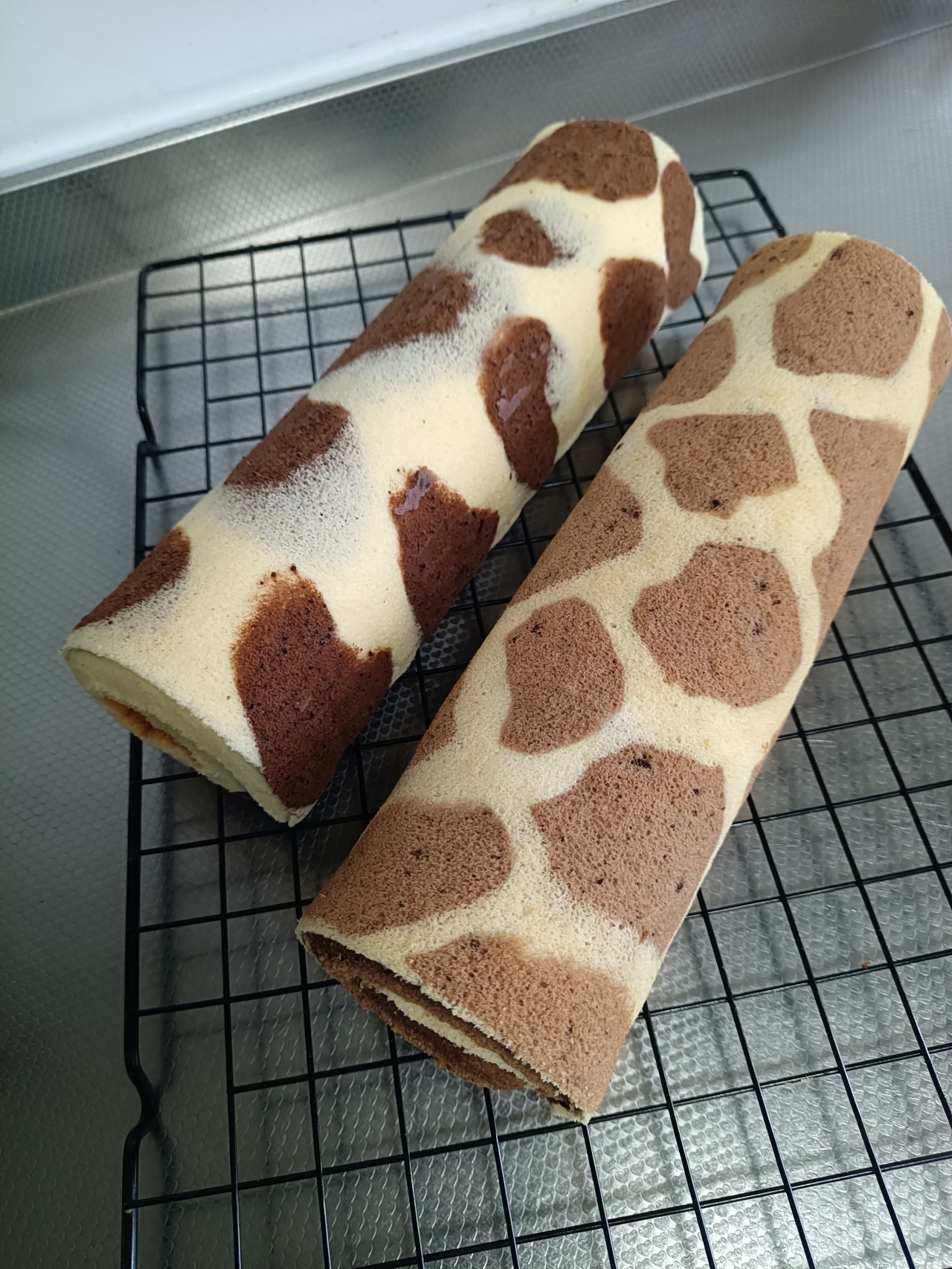 长颈鹿可可蛋糕卷