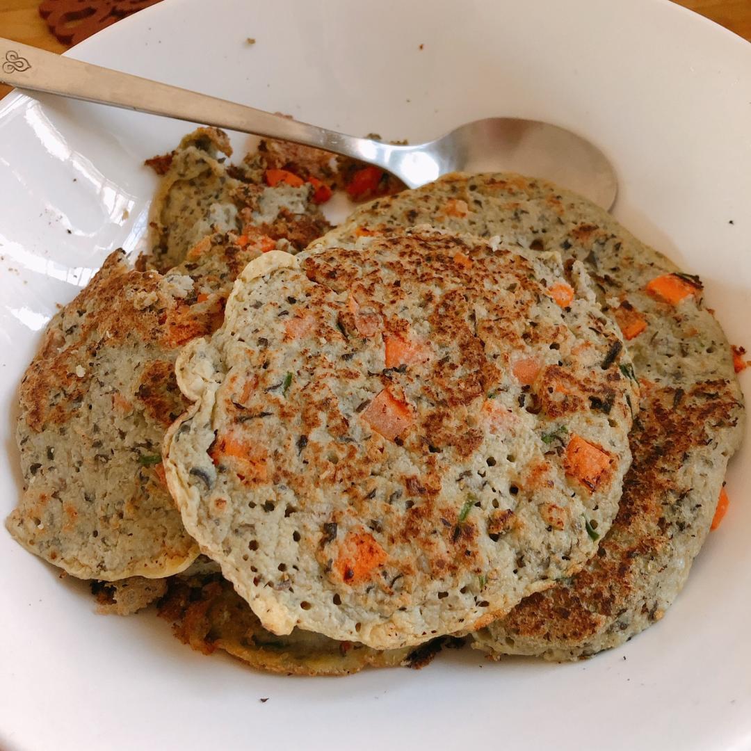 人见人爱好吃香喷喷的豆渣饼🤭🤭🤭
