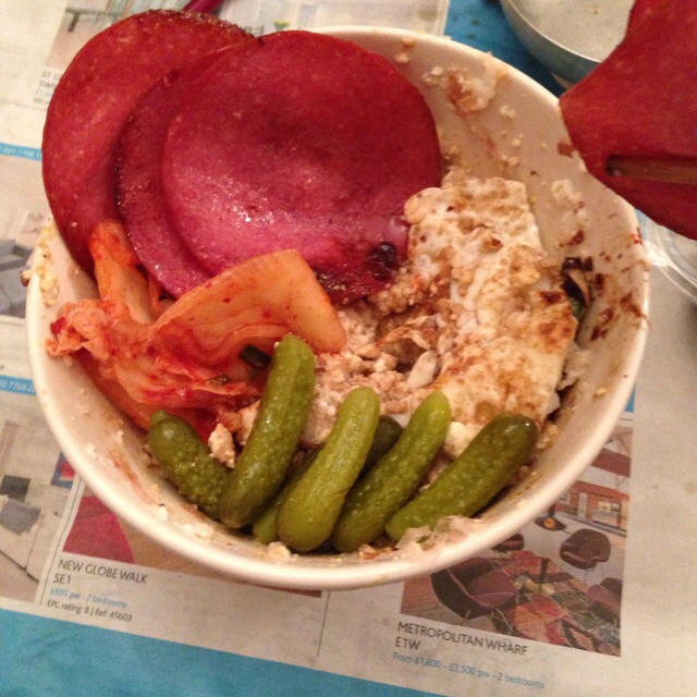 花的懒人料理之明太子豆腐丼