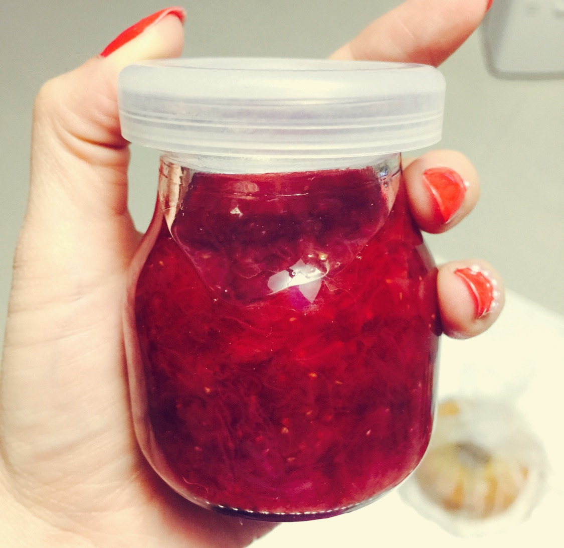 自制草莓果酱～面包机版