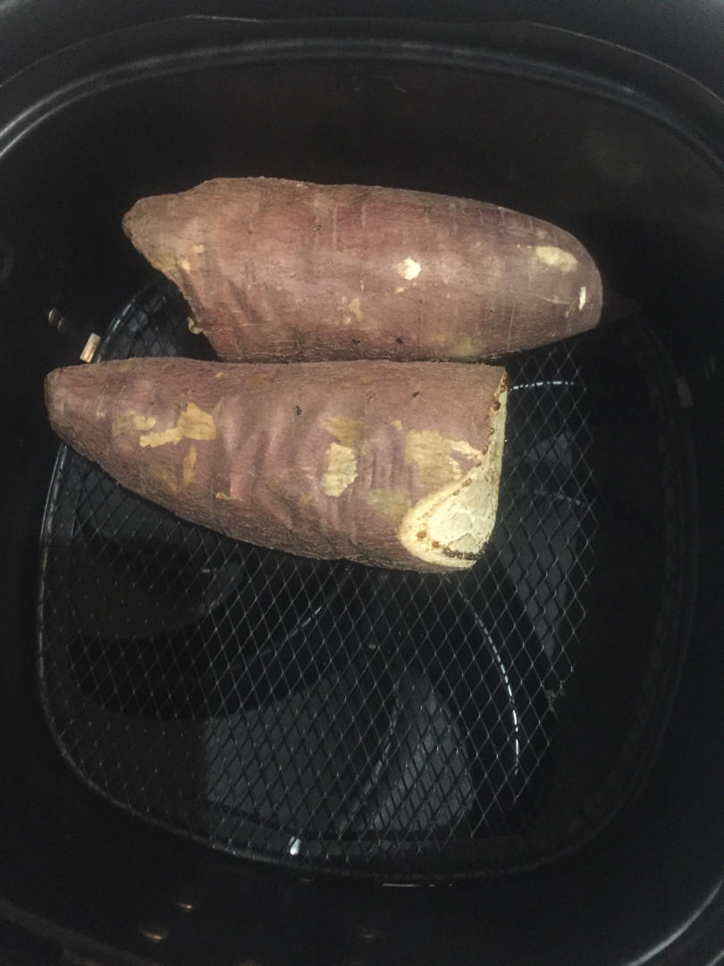 空气炸锅烤红薯(超简单)