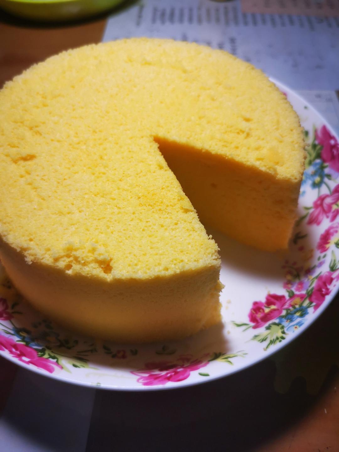零添加玉米面蒸糕