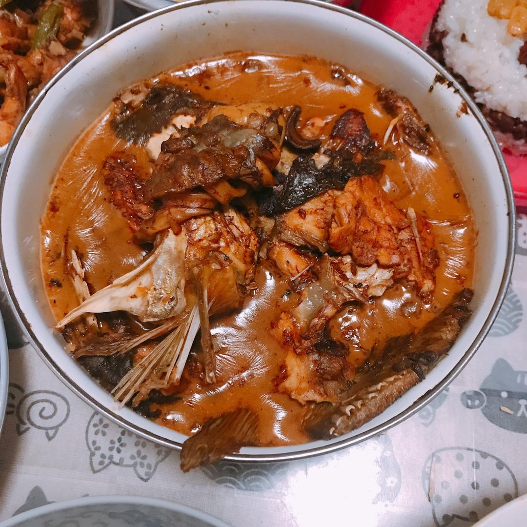 【易操作好吃】家常版鱼头泡饼