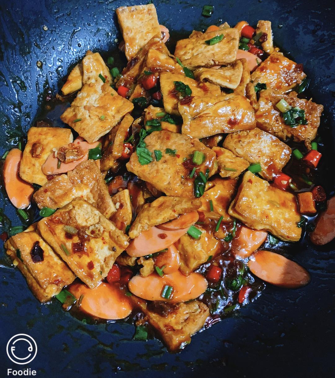 酸辣豆腐（可乐豆腐）