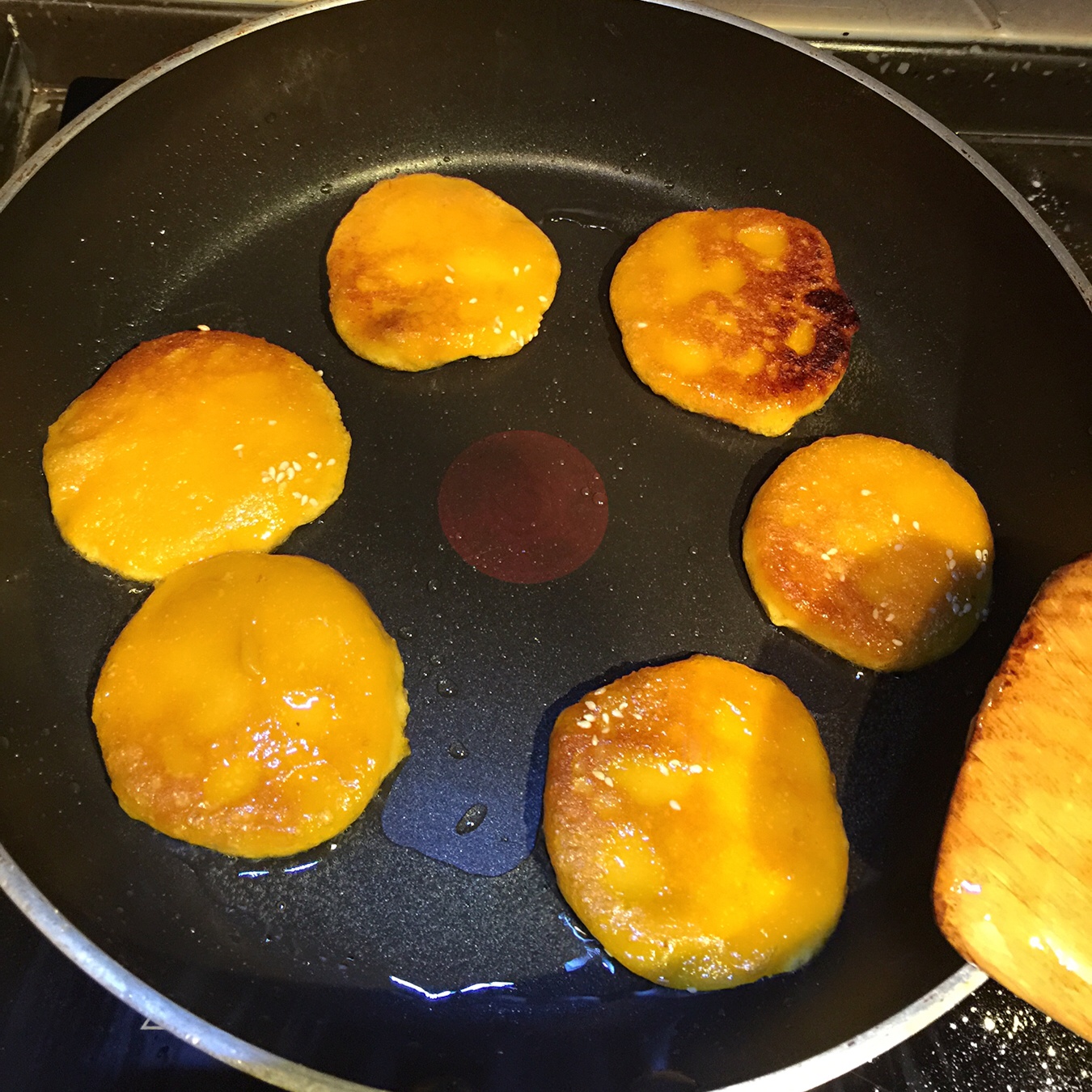 香煎南瓜饼