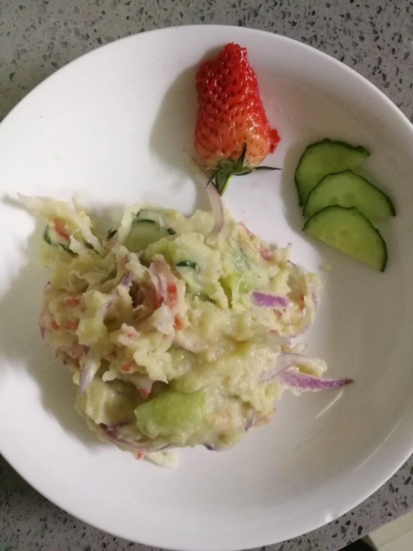 用料很足の土豆泥沙拉