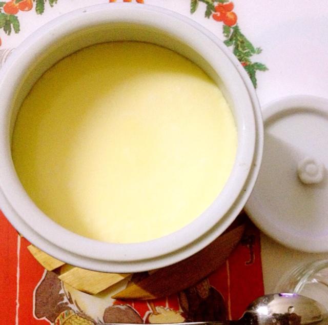 超简单炼奶炖蛋（类布丁甜品）的做法