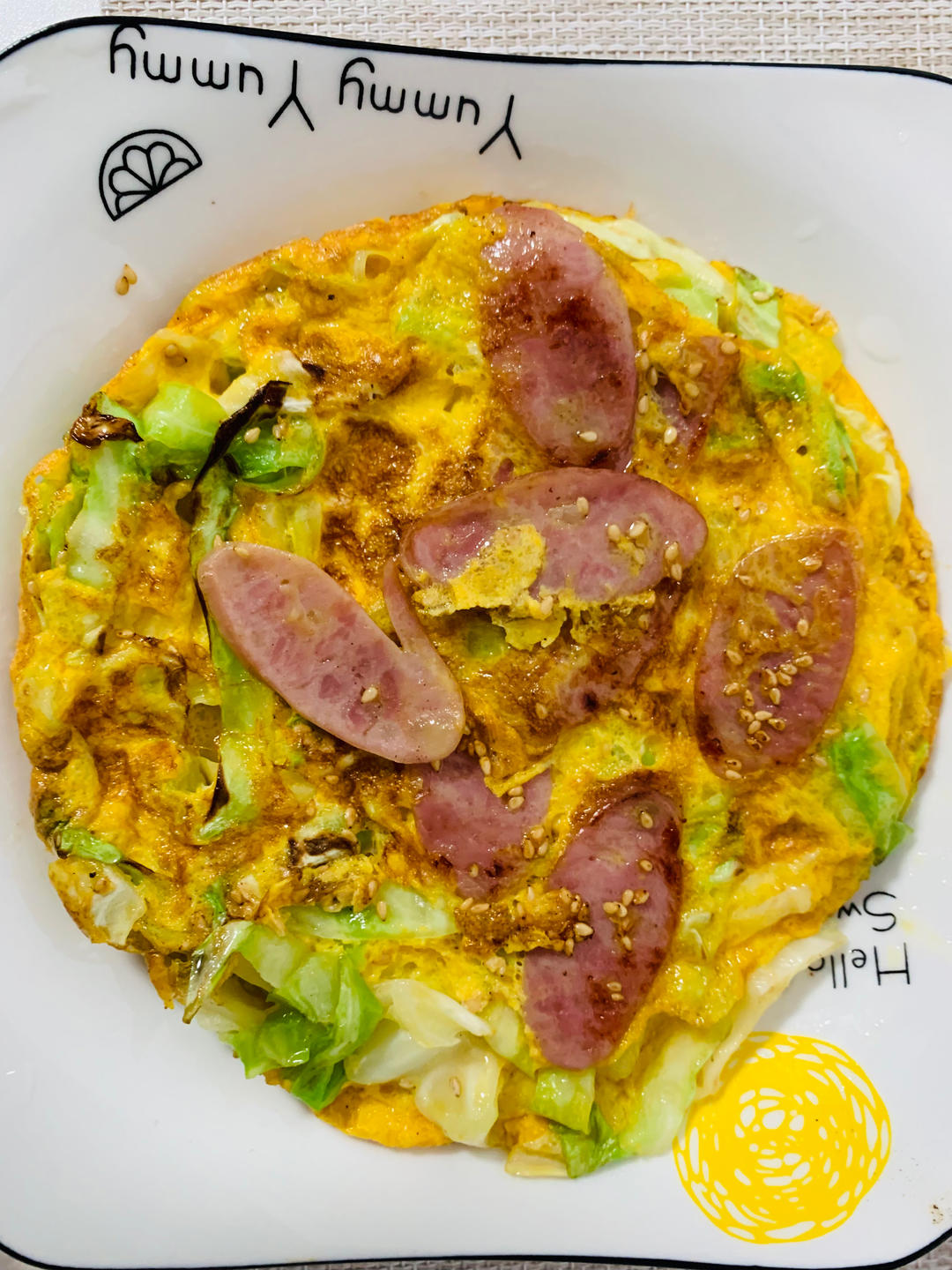 包菜蛋饼