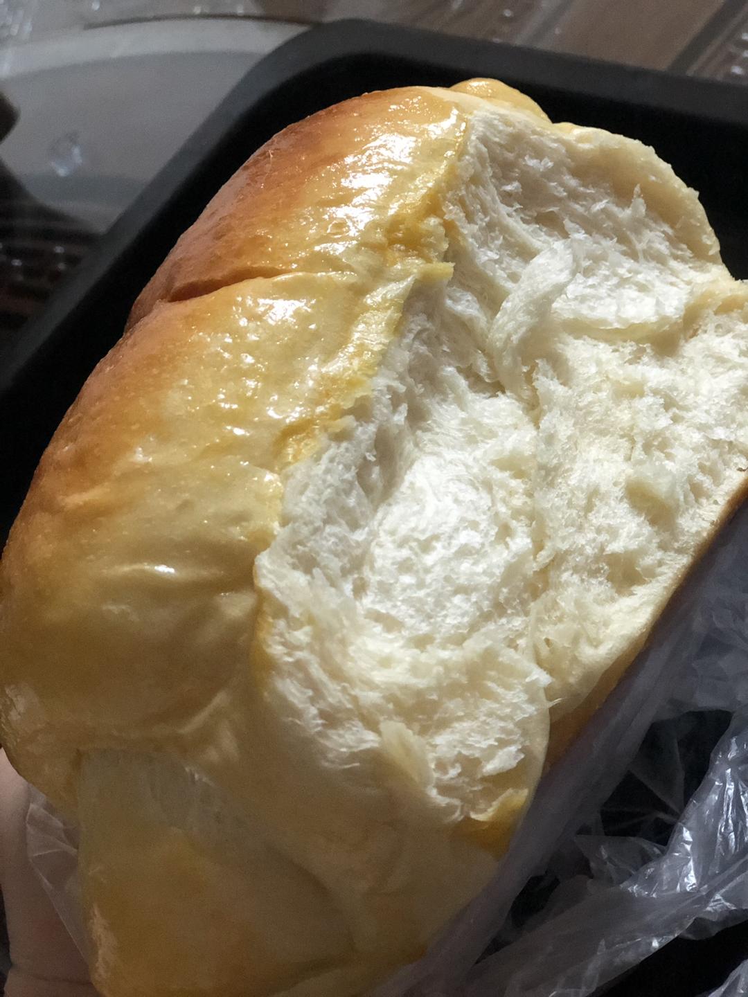 纯奶手撕吐司的做法 步骤1