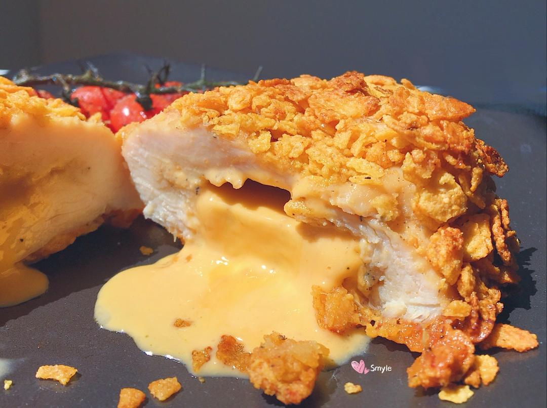 【芝士爆浆鸡排】