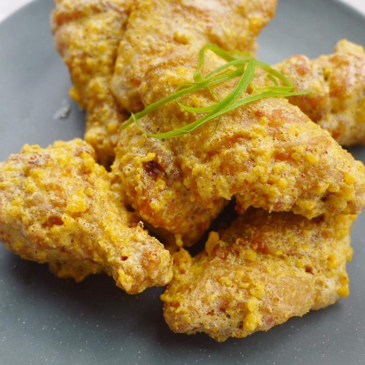 金灿灿咸蛋黄鸡翅「厨娘物语」