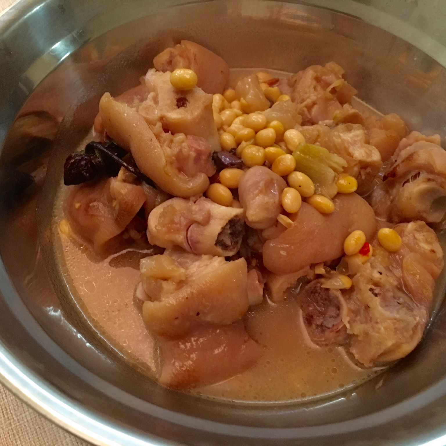 黄豆猪蹄