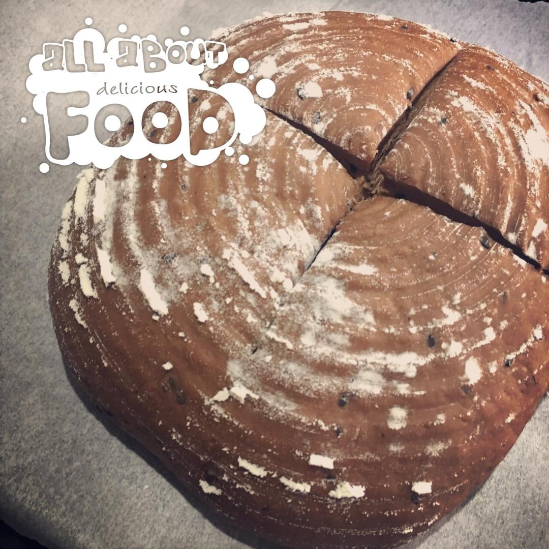 基情四射--香蕉巧克力大面包