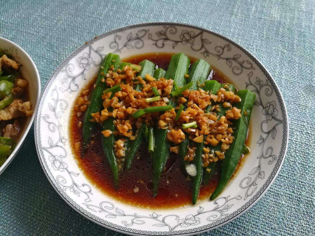 蒜蓉秋葵