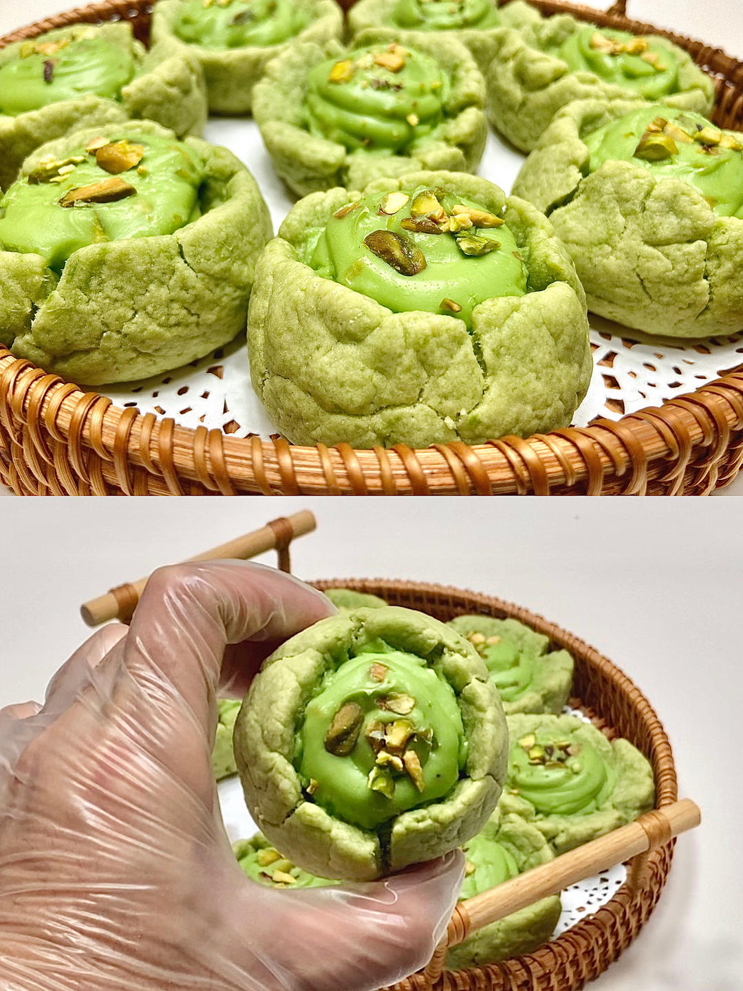 开心果冰乳酪司康