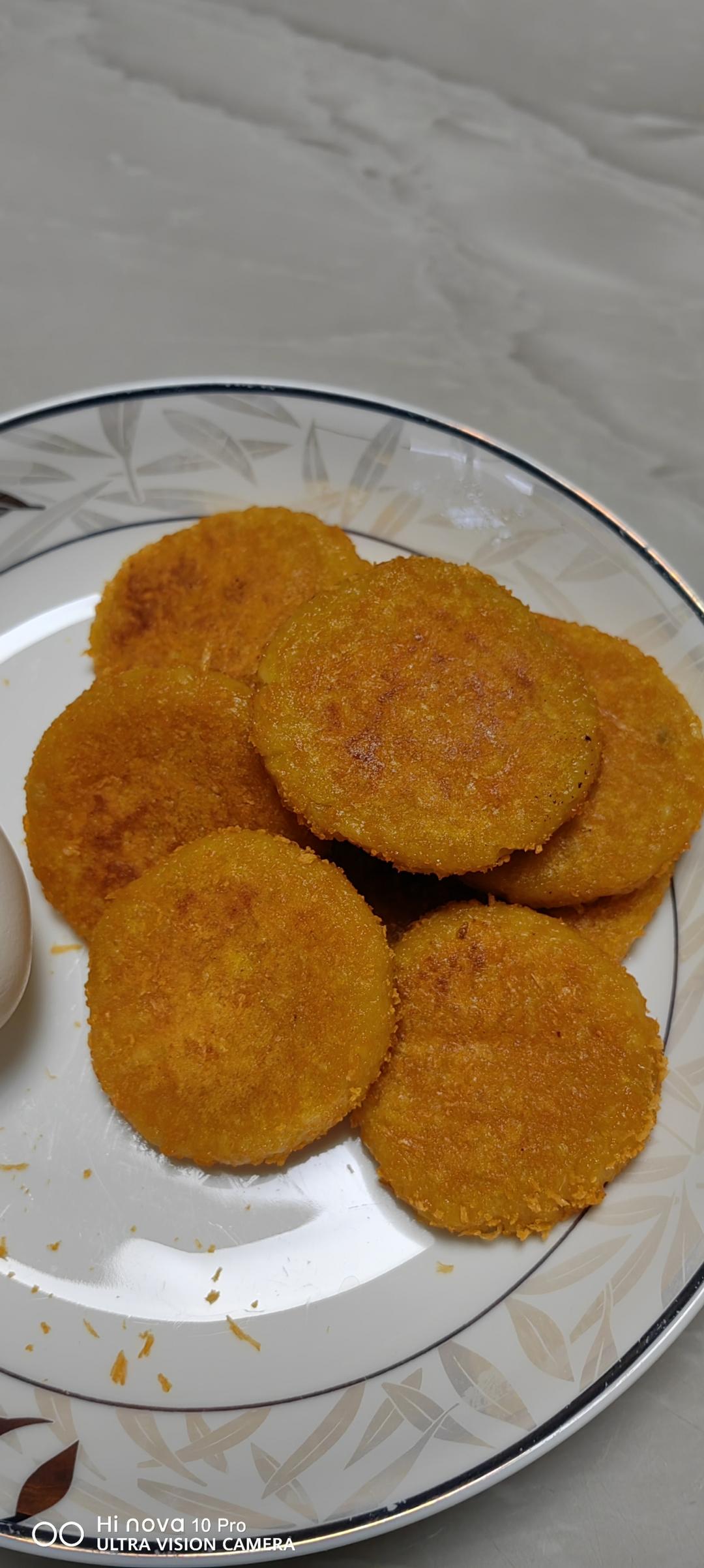 超软糯黄金番薯（红薯）饼【简单版】