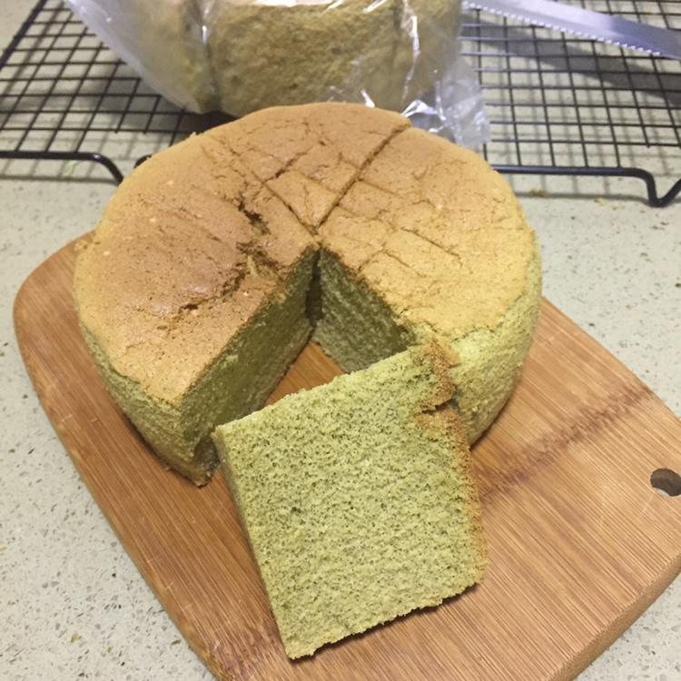 抹茶戚风蛋糕