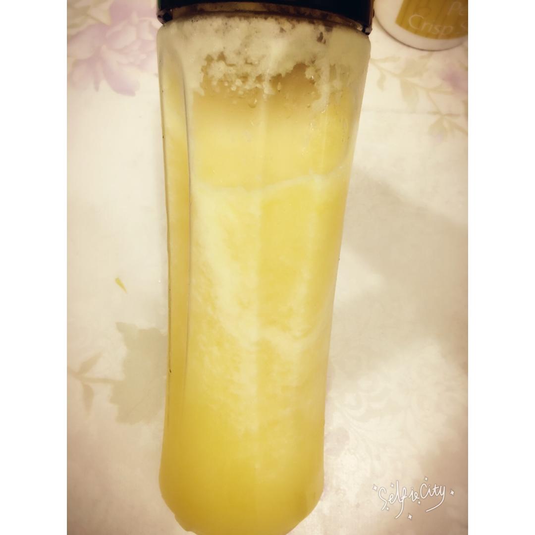 预防流感的柳橙雪梨汁