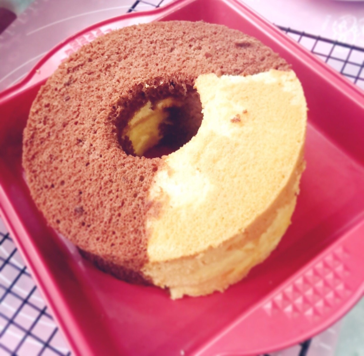 青井老师的巧克力戚风