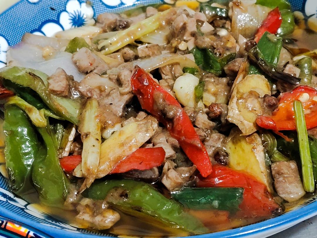 爆炒腰花
