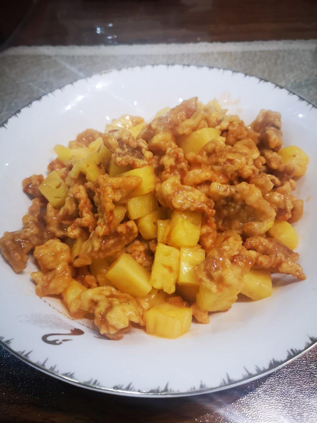 菠萝咕噜肉