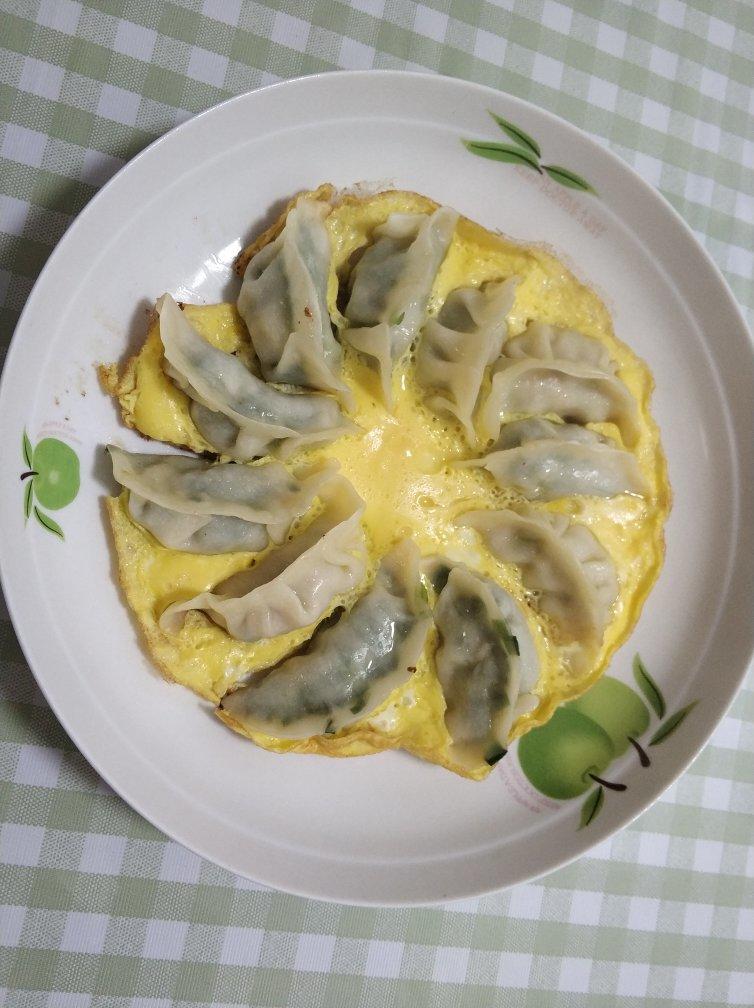 懒人快手抱蛋煎饺