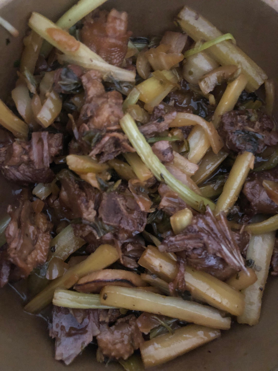 酸菜焖鹅(广东版酸梅酱)