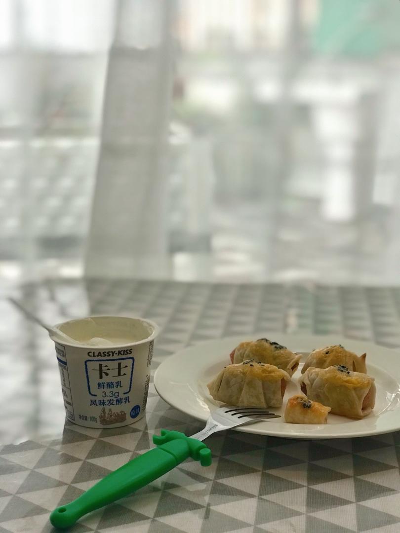 手抓饼❤️火腿肠