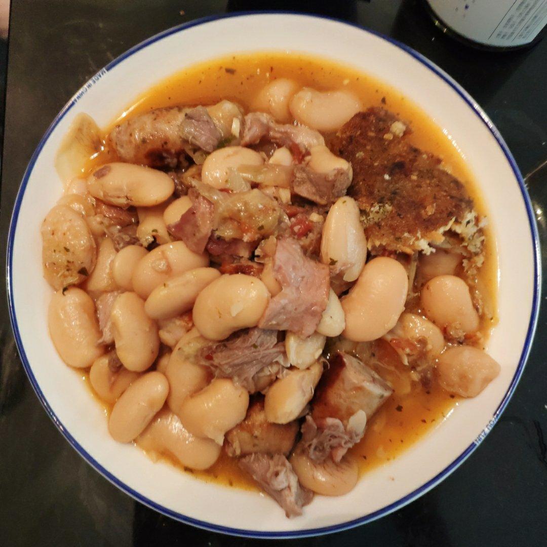 卡酥来 cassoulet 经典法国美食 (参照julia child的食谱)