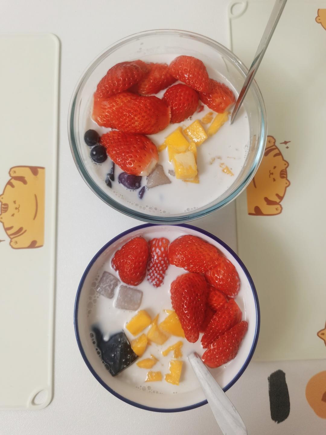 椰浆红豆芋圆烧仙草