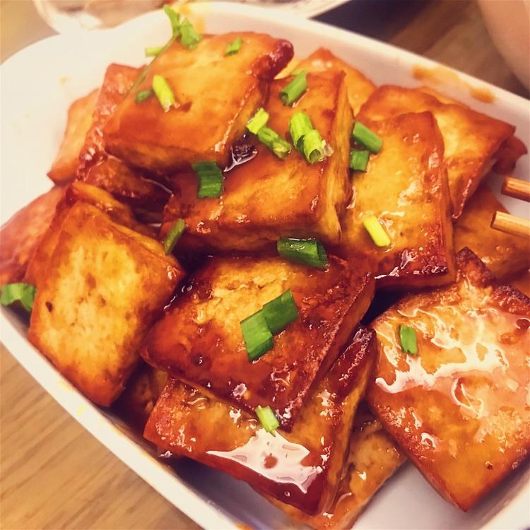 【糖醋脆皮豆腐】