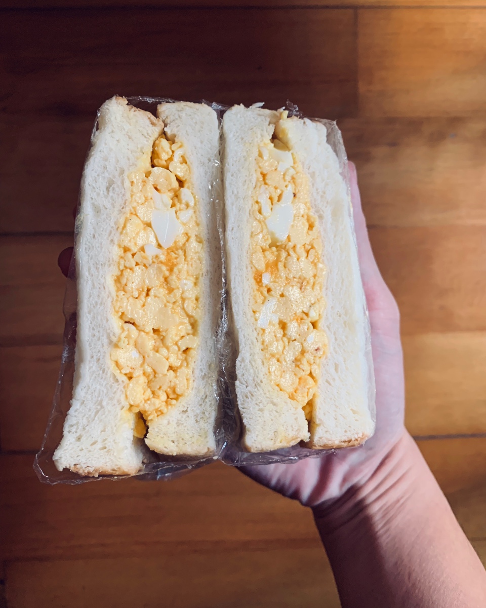 两种做法鸡蛋的日式鸡蛋三明治【低脂和风】