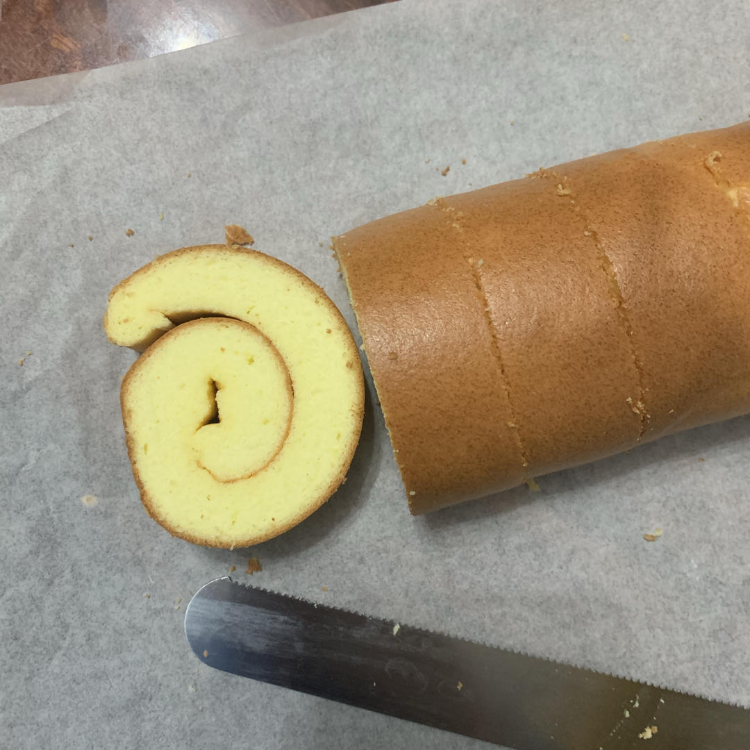 原味蛋糕卷(后蛋法)