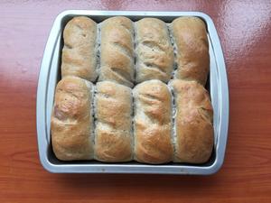 黑芝麻全麦芝士小面包的做法 步骤8