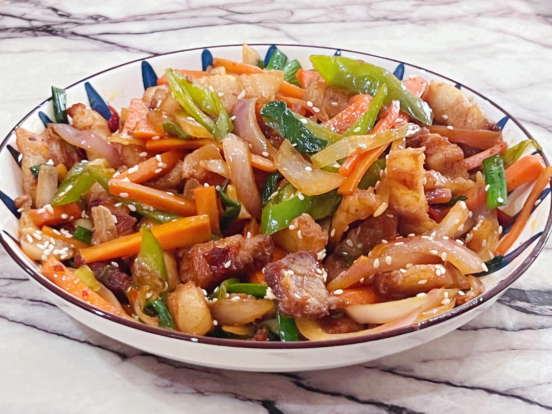 下饭神器回锅肉，不爱吃肥肉的我都超喜欢！