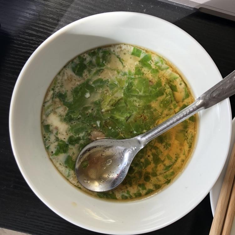 菠菜虾仁蒸蛋