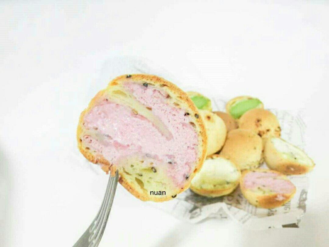 【暖暖焙家】恐龙蛋麻薯面包，3种风味外壳+5种美味馅心