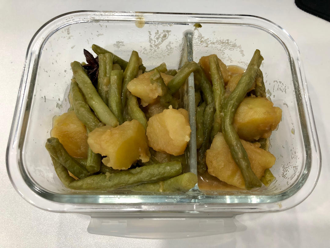 土豆炖豆角