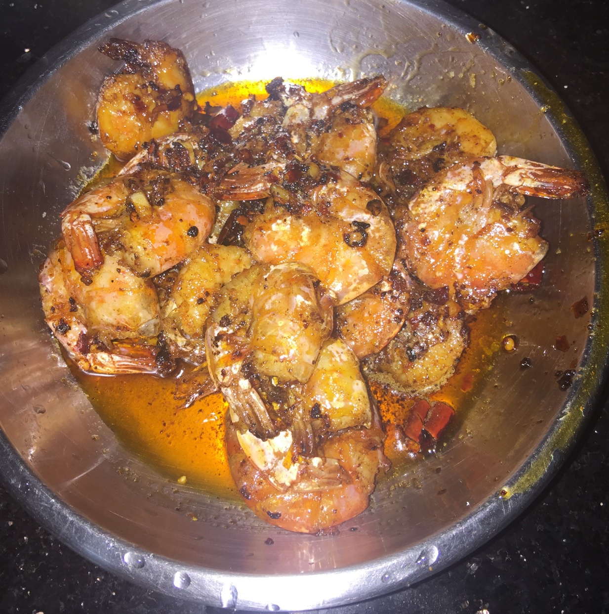 老干妈炒虾（香辣虾）