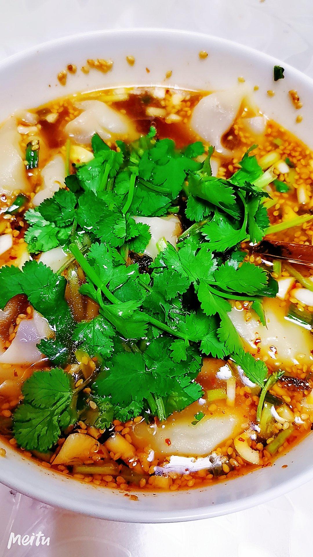 🔥好吃到汤汁都不剩❗️酸汤馄饨❗️