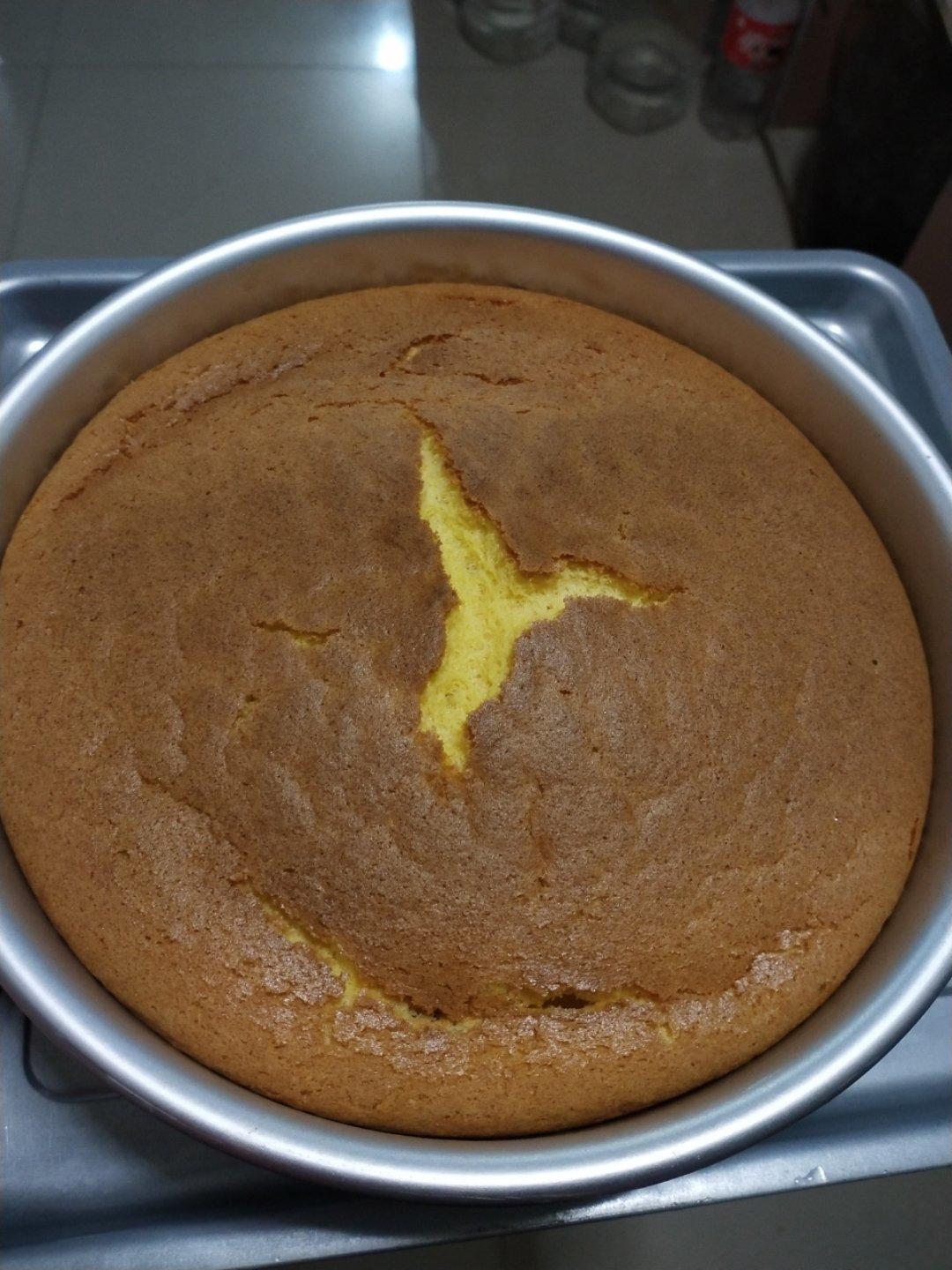 烤箱做蛋糕（戚风蛋糕的做法）