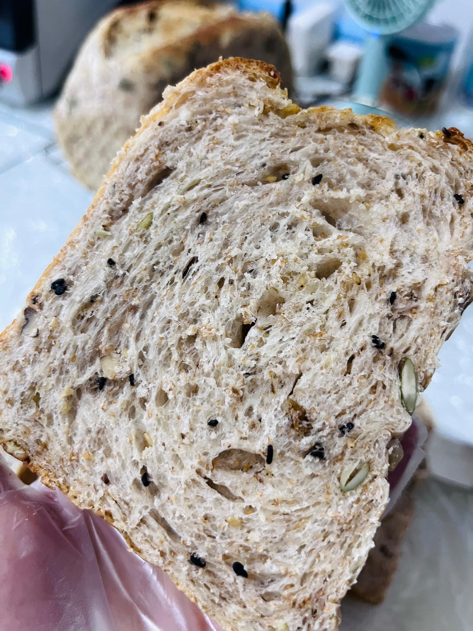 超柔软の坚果全麦吐司🍞