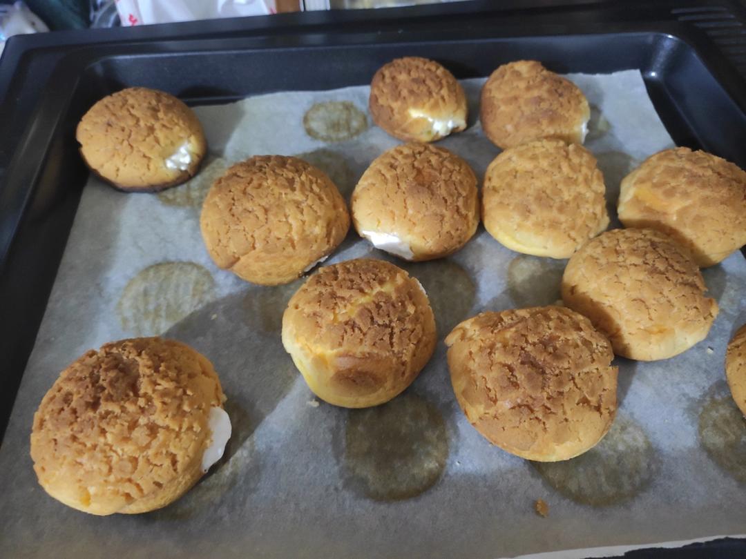 酥皮泡芙新手一次成功（附卡仕达酱做法）