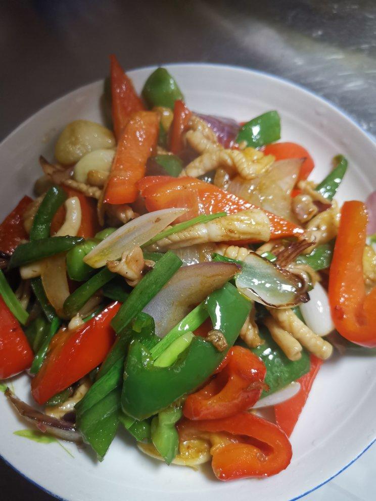 爆炒鱿鱼花