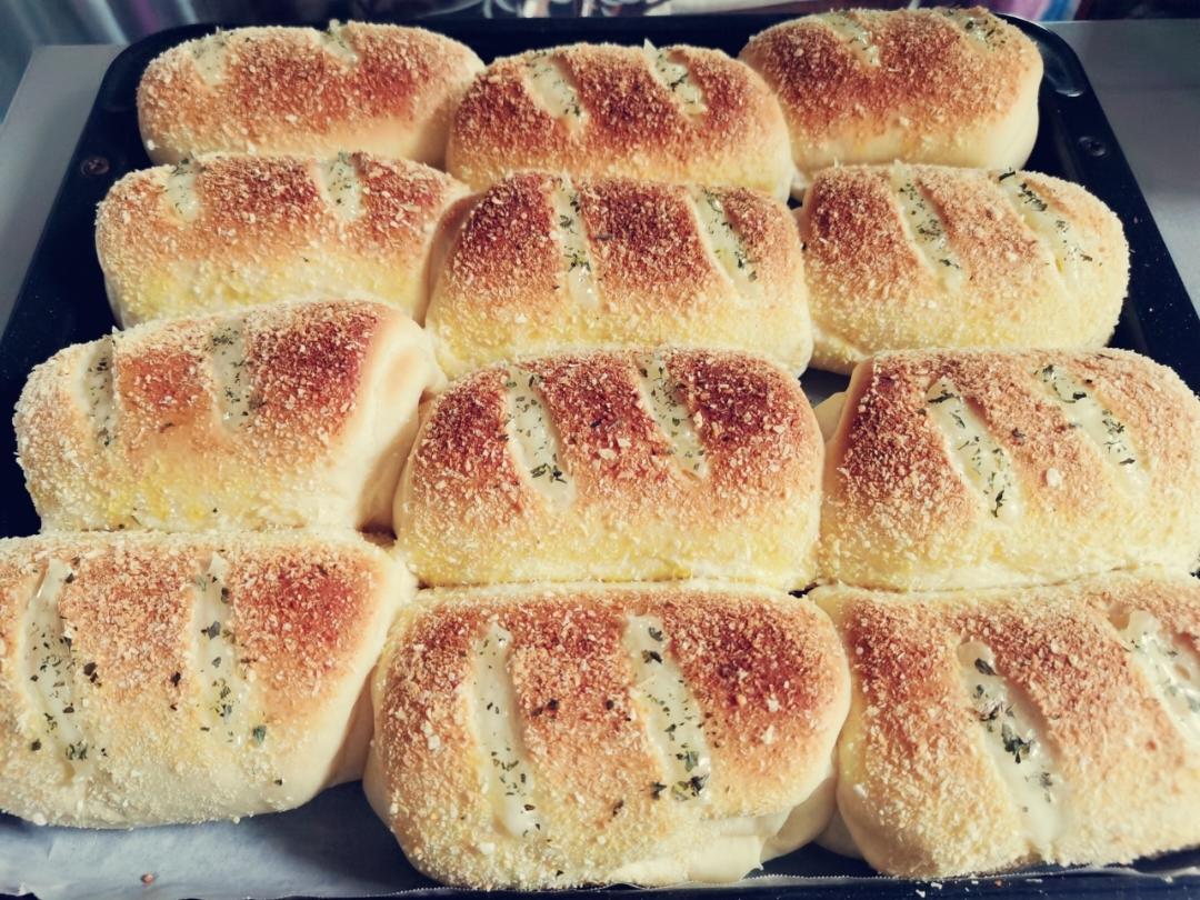 芝士火腿面包（一次发酵）