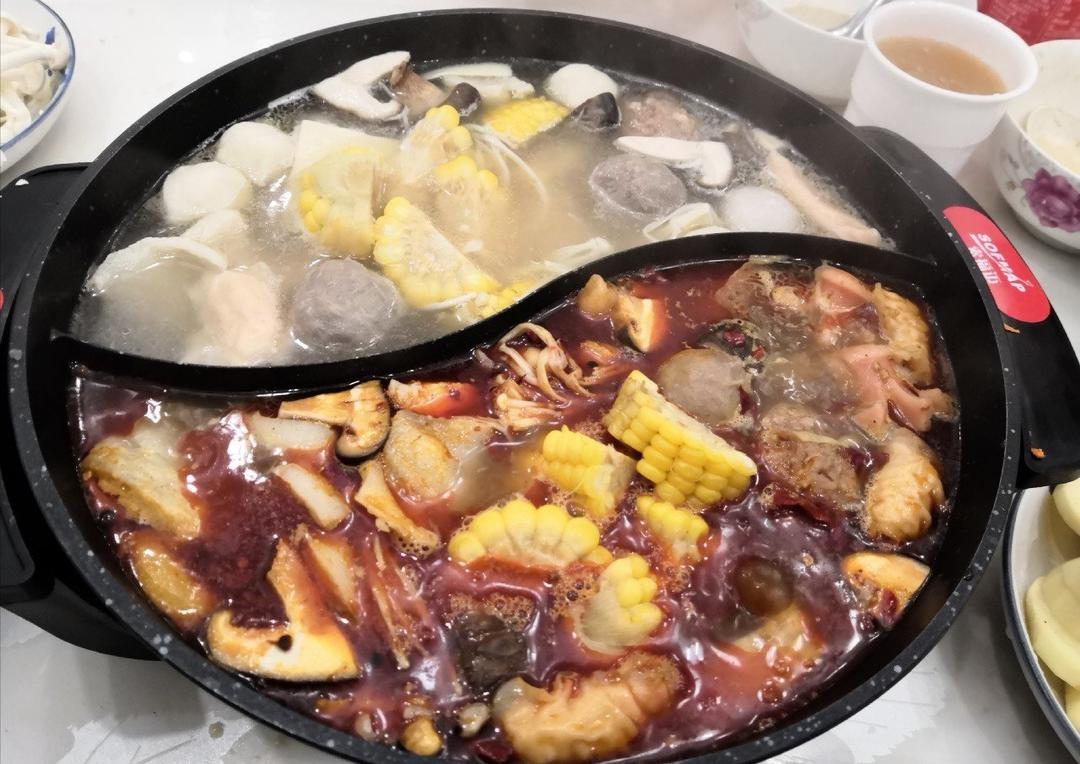 苦中作乐煮火锅
