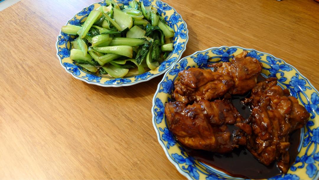 照烧鸡腿饭