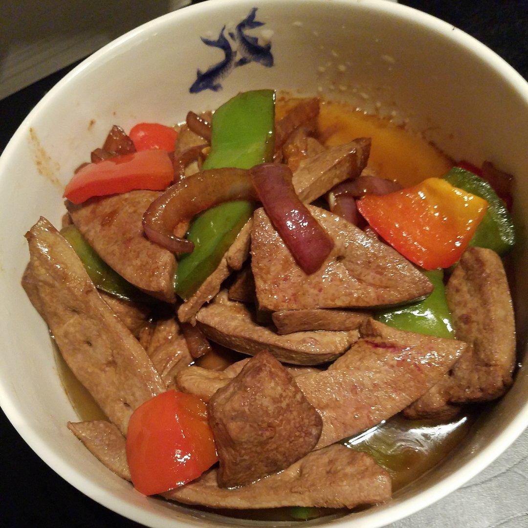 嫩炒猪肝